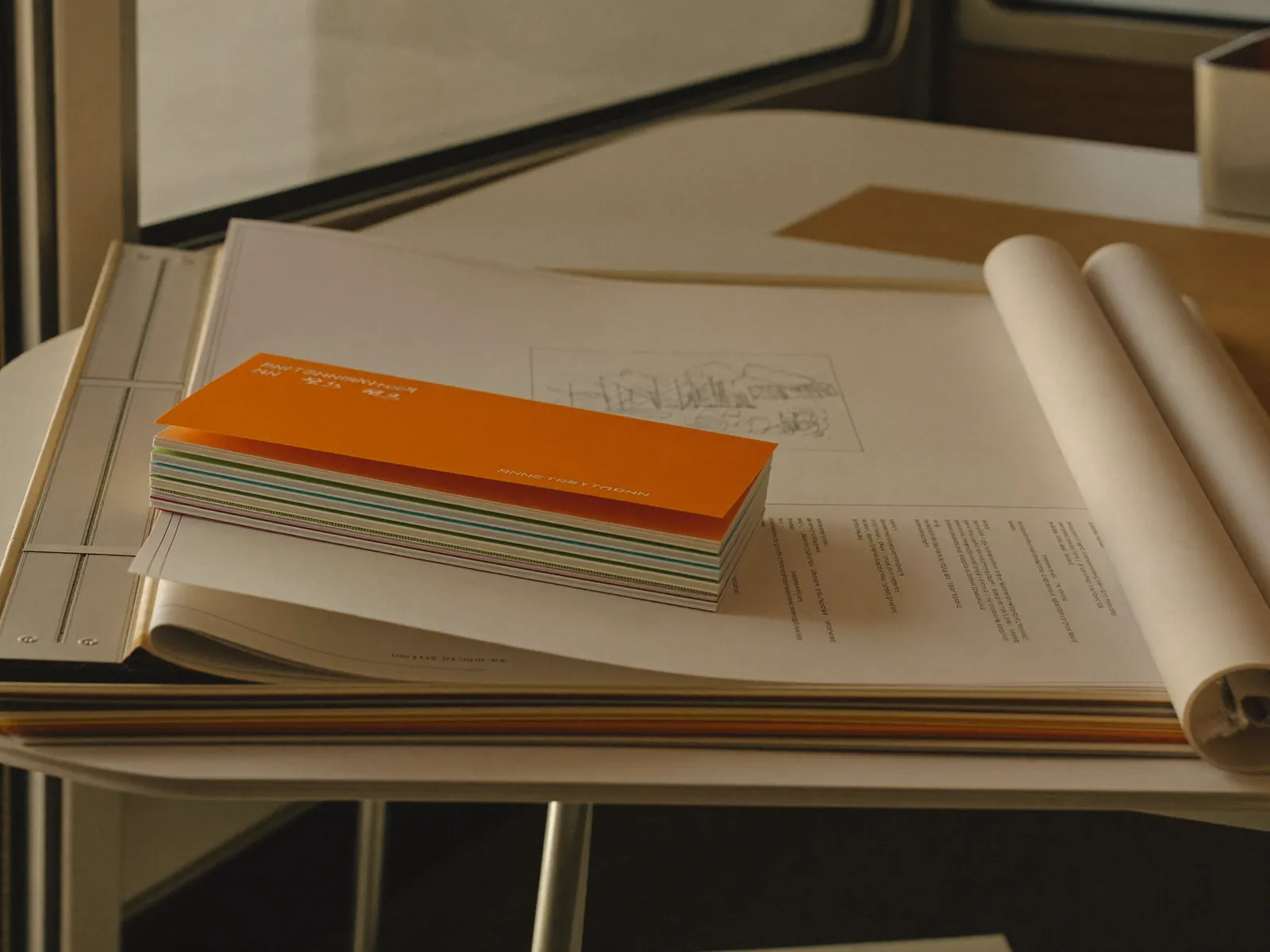 Drawings and the specification book