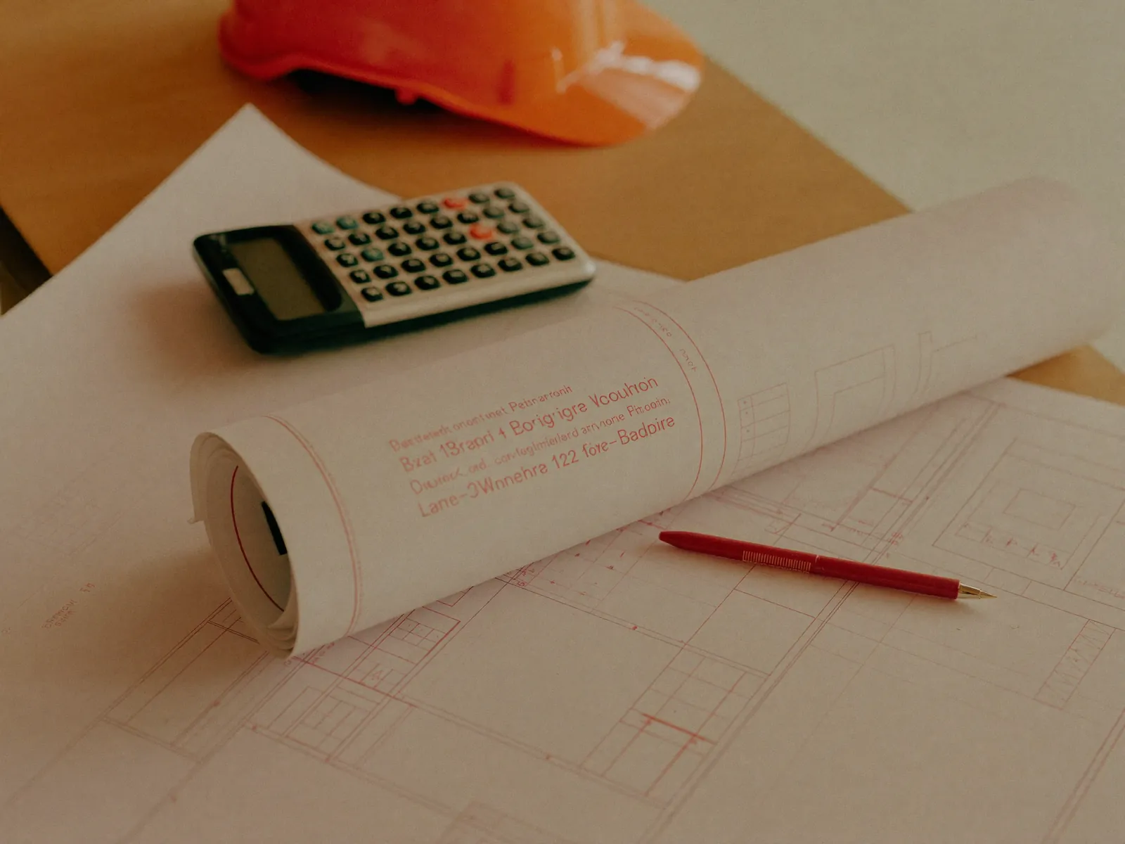 Marked-up drawings and cost for a change